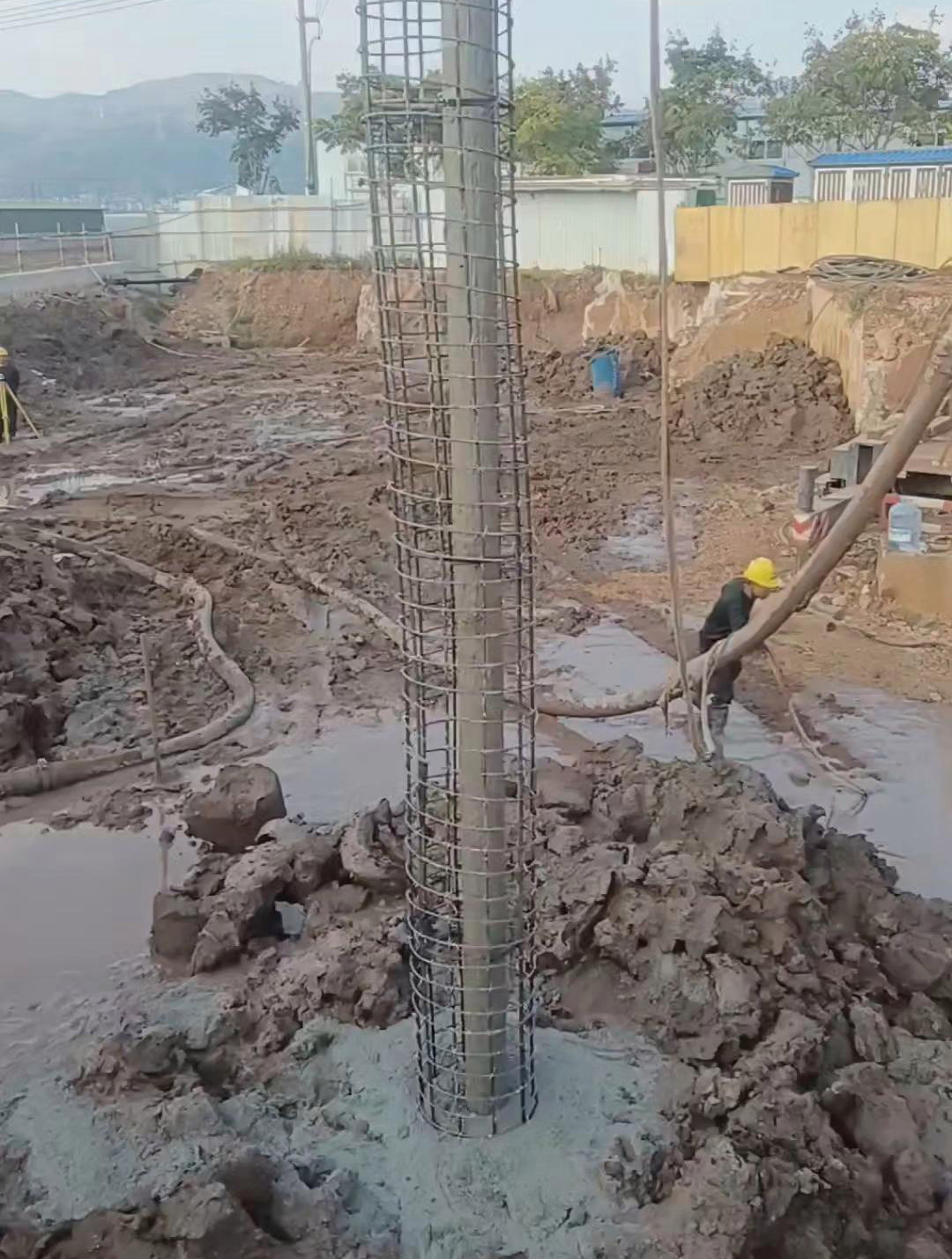唐山滦州长螺旋钻孔压灌桩